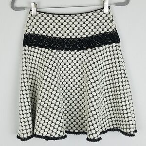 Urban Outfitter Lux XS wool blend flare skirt